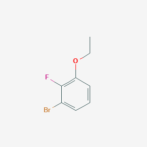 molecular formula C8H8BrFO B8028846 1-Bromo-3-ethoxy-2-fluorobenzene 
