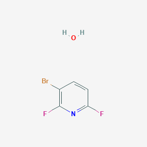 molecular formula C5H4BrF2NO B8028858 3-Bromo-2,6-difluoropyridine hydrate 