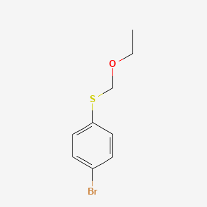 1-Bromo-4-[(ethoxymethyl)sulfanyl]benzene