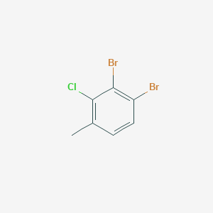 1,2-Dibromo-3-chloro-4-methylbenzene