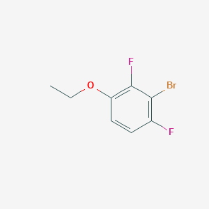 molecular formula C8H7BrF2O B8028961 2-Bromo-4-ethoxy-1,3-difluorobenzene 