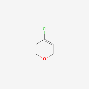 molecular formula C5H7ClO B8029226 4-Chloro-3,6-dihydro-2H-pyran CAS No. 24265-21-2