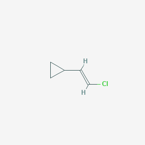 molecular formula C5H7Cl B8029236 (2-Chloroethenyl)cyclopropane 