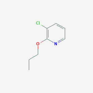 molecular formula C8H10ClNO B8029266 3-Chloro-2-propoxypyridine 