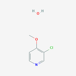 molecular formula C6H8ClNO2 B8029273 3-Chloro-4-methoxypyridine hydrate 