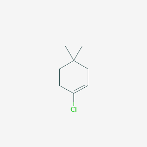 molecular formula C8H13Cl B8029279 1-Chloro-4,4-dimethylcyclohex-1-ene 