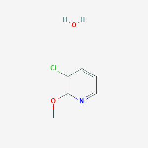 molecular formula C6H8ClNO2 B8029303 3-Chloro-2-methoxypyridine hydrate 