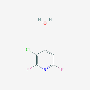 molecular formula C5H4ClF2NO B8029311 3-Chloro-2,6-difluoropyridine hydrate 