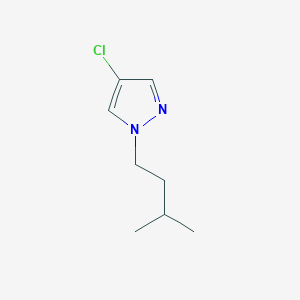 4-chloro-1-(3-methylbutyl)-1H-pyrazole