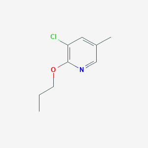 3-Chloro-5-methyl-2-propoxypyridine
