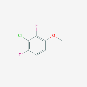 molecular formula C7H5ClF2O B8029378 2,4-Difluoro-3-chloroanisole 