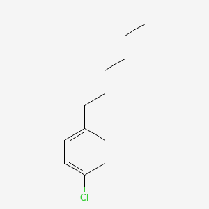 molecular formula C12H17Cl B8029381 1-Chloro-4-hexylbenzene 