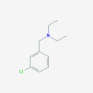 molecular formula C11H16ClN B8029661 [(3-Chlorophenyl)methyl]diethylamine CAS No. 27958-93-6
