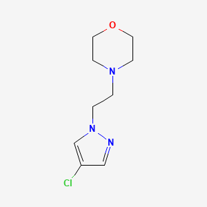 4-[2-(4-chloro-1H-pyrazol-1-yl)ethyl]morpholine
