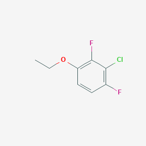 molecular formula C8H7ClF2O B8029695 2-Chloro-4-ethoxy-1,3-difluorobenzene 