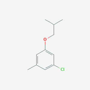 1-Chloro-3-methyl-5-(2-methylpropoxy)benzene