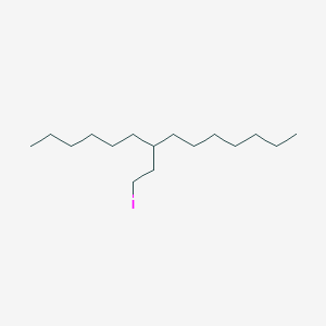 7-(2-Iodoethyl)tetradecane