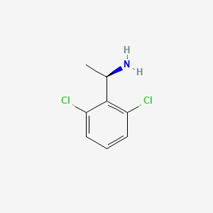 molecular formula C8H9Cl2N B8030118 (R)-1-(2,6-dichlorophenyl)ethanamine 