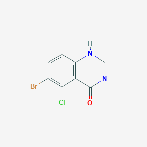 molecular formula C8H4BrClN2O B8030121 CID 71305835 