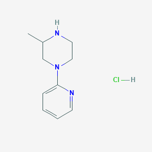 3-Methyl-1-(pyridin-2-yl)piperazine hydrochloride