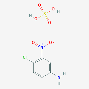 Benzenamine, 4-chloro-3-nitro-, sulfate