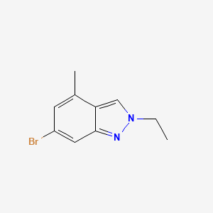 6-bromo-2-ethyl-4-methyl-2H-indazole