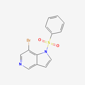7-bromo-1-(phenylsulfonyl)-1H-pyrrolo[3,2-c]pyridine