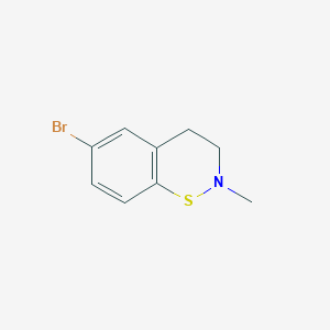 6-Bromo-2-methyl-3,4-dihydro-2H-benzo[e][1,2]thiazine