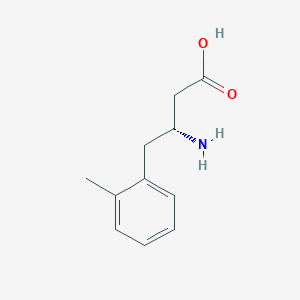 molecular formula C11H15NO2 B8030479 (R)-3-Amino-4-(o-tolyl)butanoic acid 