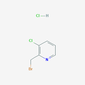molecular formula C6H6BrCl2N B8030528 2-(Bromomethyl)-3-chloropyridine hydrochloride 