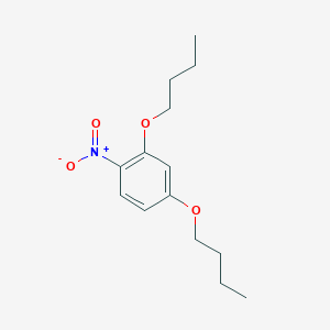 molecular formula C14H21NO4 B8030586 2,4-Dibutoxy-1-nitrobenzene 