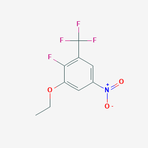 1-Ethoxy-2-fluoro-5-nitro-3-(trifluoromethyl)benzene