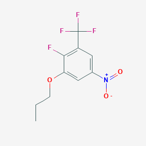2-Fluoro-5-nitro-1-propoxy-3-(trifluoromethyl)benzene