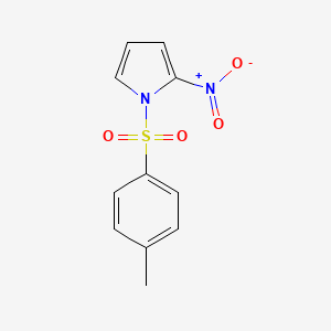 molecular formula C11H10N2O4S B8030921 1-[(4-methylbenzene)sulfonyl]-2-nitro-1H-pyrrole 