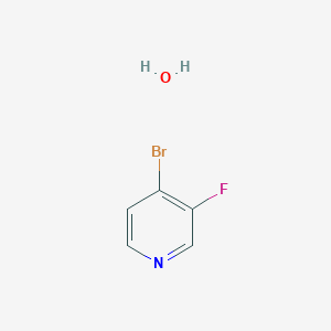molecular formula C5H5BrFNO B8031097 4-Bromo-3-fluoropyridine hydrate 