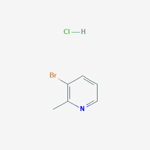molecular formula C6H7BrClN B8031104 3-Bromo-2-methyl-pyridine hydrochloride 