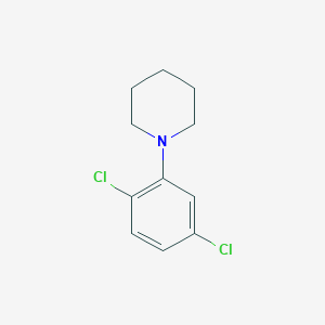 molecular formula C11H13Cl2N B8031239 1-(2,5-Dichlorophenyl)piperidine 