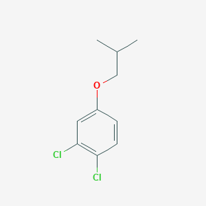 molecular formula C10H12Cl2O B8031248 1,2-Dichloro-4-(2-methylpropoxy)benzene 