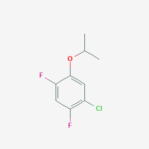 1-Chloro-2,4-difluoro-5-(propan-2-yloxy)benzene
