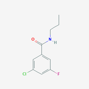 3-Chloro-5-fluoro-N-propylbenzamide