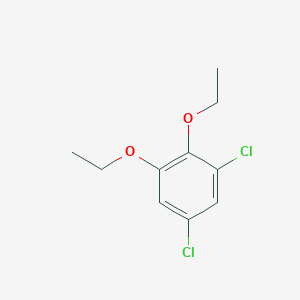 molecular formula C10H12Cl2O2 B8031397 1,5-Dichloro-2,3-diethoxybenzene CAS No. 1881288-78-3