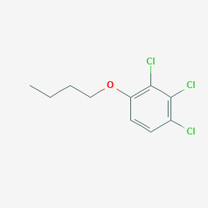 molecular formula C10H11Cl3O B8031473 1-Butoxy-2,3,4-trichlorobenzene CAS No. 1881289-21-9