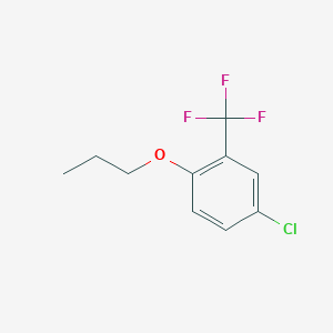 4-Chloro-1-propoxy-2-(trifluoromethyl)benzene