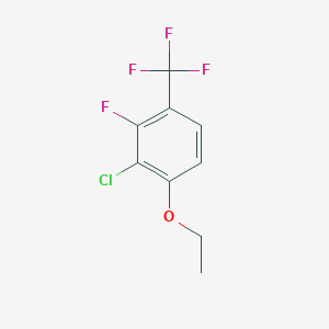 2-Chloro-1-ethoxy-3-fluoro-4-(trifluoromethyl)benzene