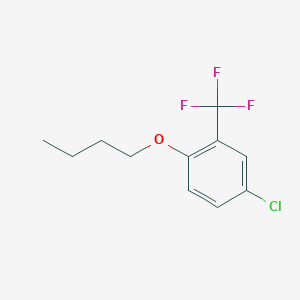 1-Butoxy-4-chloro-2-(trifluoromethyl)benzene