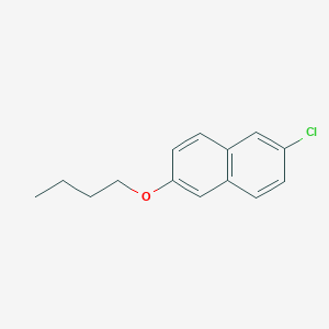 2-Butoxy-6-chloronaphthalene