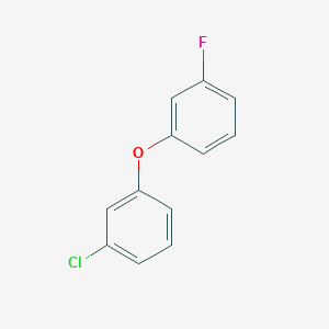 molecular formula C12H8ClFO B8031762 1-Chloro-3-(3-fluorophenoxy)benzene 
