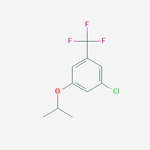 1-Chloro-3-(propan-2-yloxy)-5-(trifluoromethyl)benzene