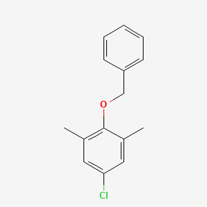 molecular formula C15H15ClO B8031877 2-(Benzyloxy)-5-chloro-1,3-dimethylbenzene 