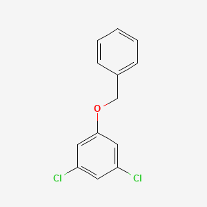 molecular formula C13H10Cl2O B8031911 1-(Benzyloxy)-3,5-dichlorobenzene 